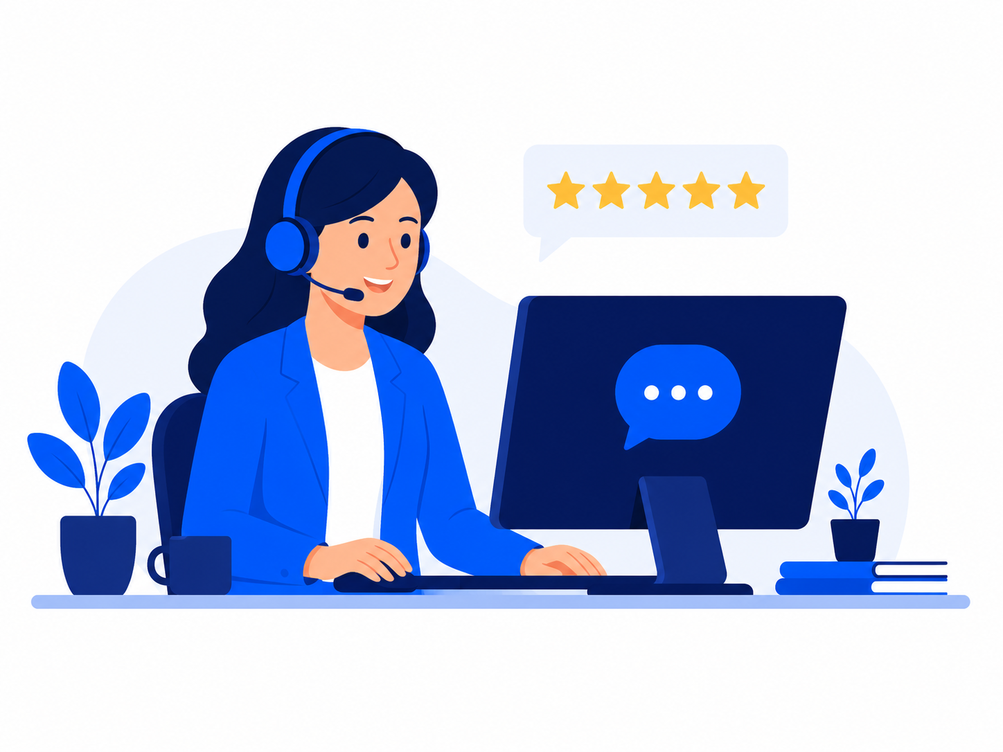 Customer Relationship & Support program illustration
